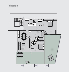 Chalet Rosalp 3 Verbier Floor Plan 1